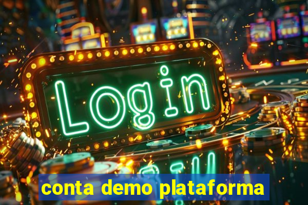 conta demo plataforma